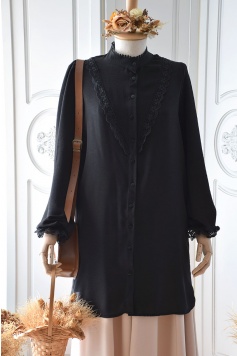Fistolu Model Siyah Tunik