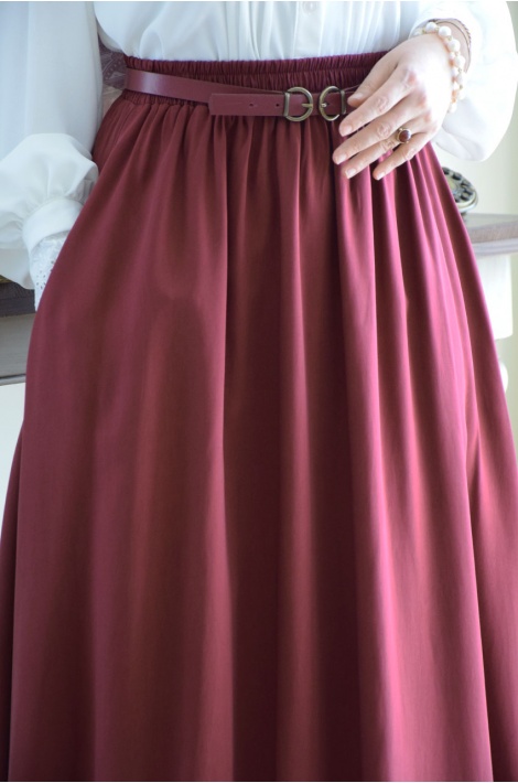 Modal Etek Bordo
