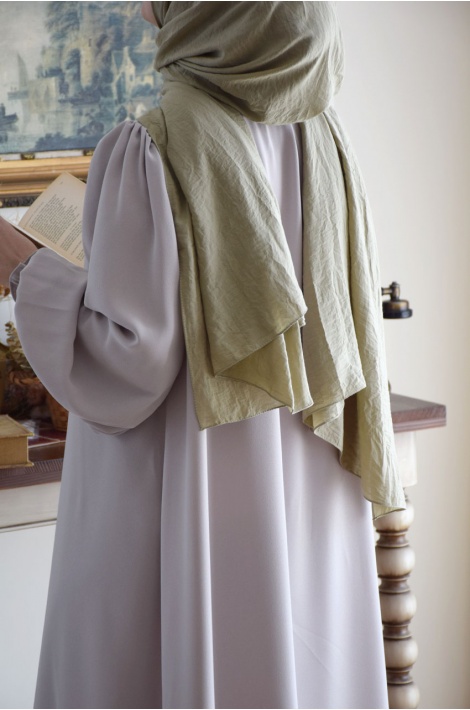 Prenses Model Ferace Taş Rengi