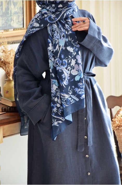 Lacivert Şal