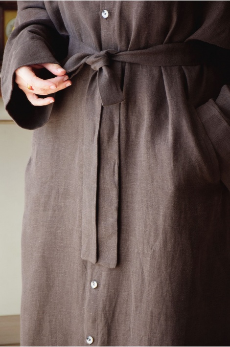 Oversize   Model Keten  Ferace   Kahverengi