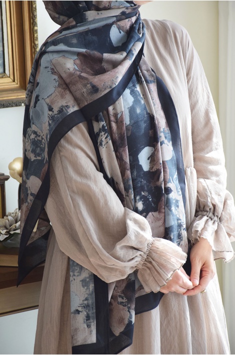 Tablo Şal Mavi