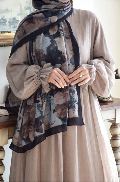 Tablo Şal Mavi