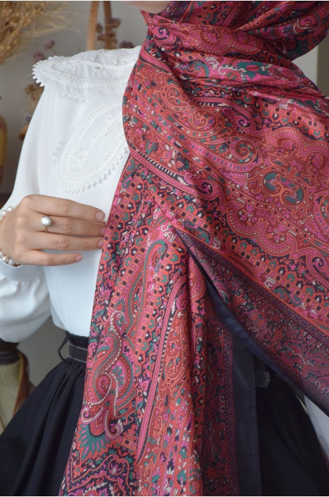 Anka Şal Siyah