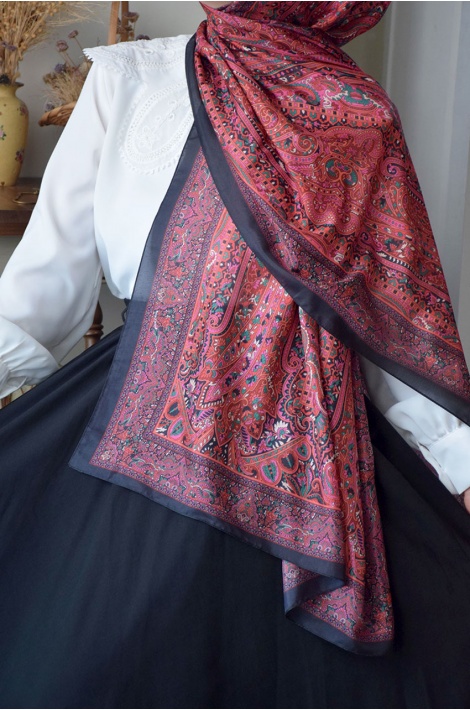 Anka Şal Siyah