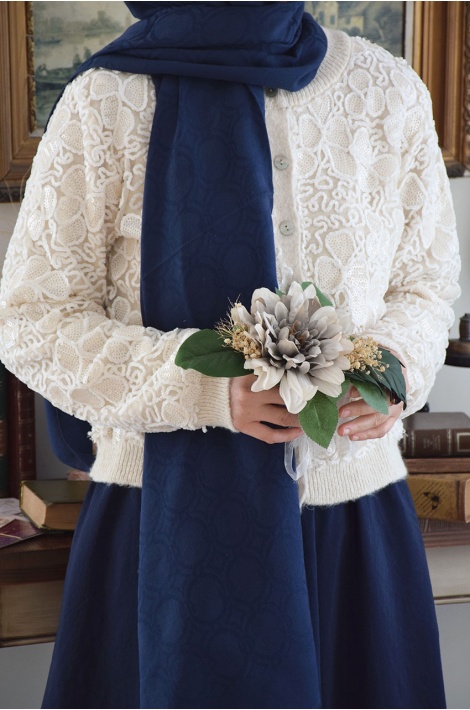 Elegant Pullu Hırka