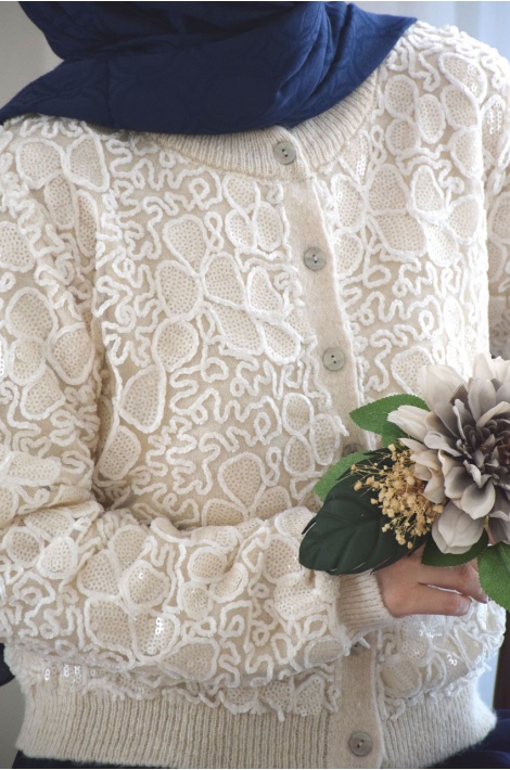 Elegant Pullu Hırka