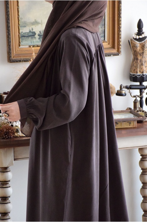 Robalı Model  Pastel Kahverengi Ferace