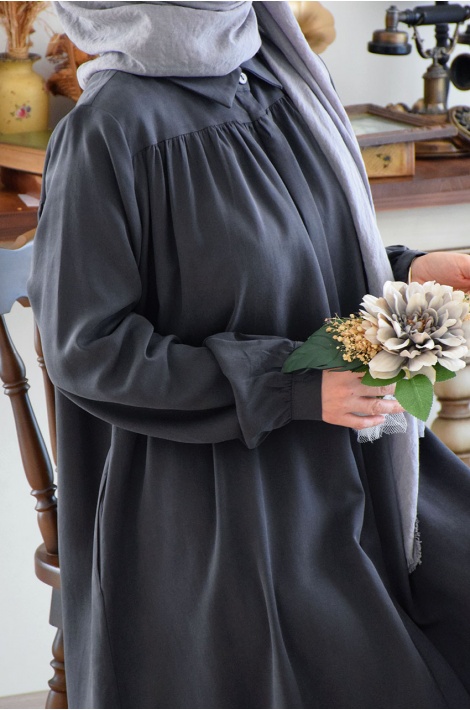 Robalı Model Pastel Antrasit Renk