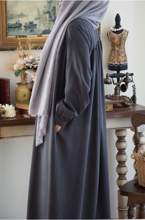 Robalı Model Pastel Antrasit Renk