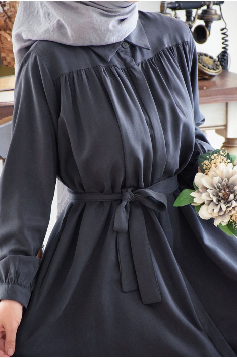 Robalı Model Pastel Antrasit Renk