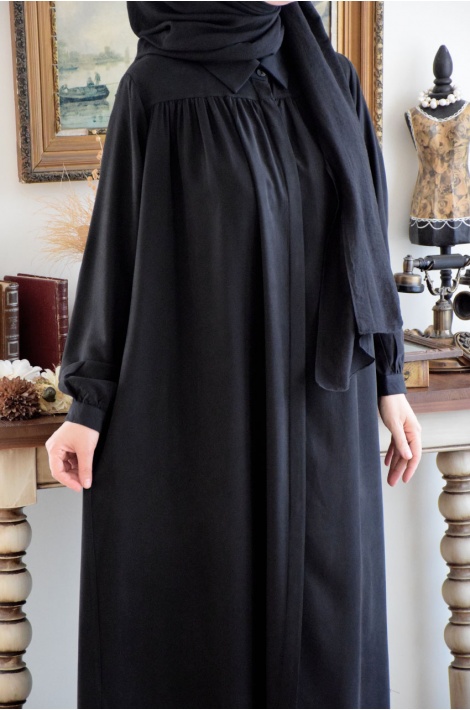 Robalı Model Pastel Siyah