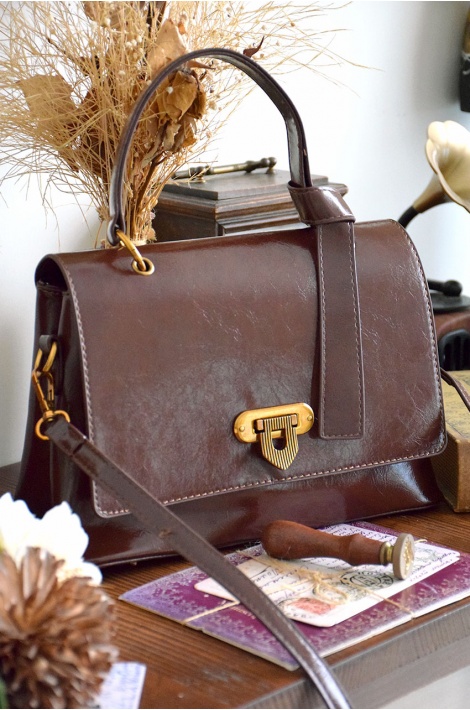 Vintage Model Kahverengi Çanta