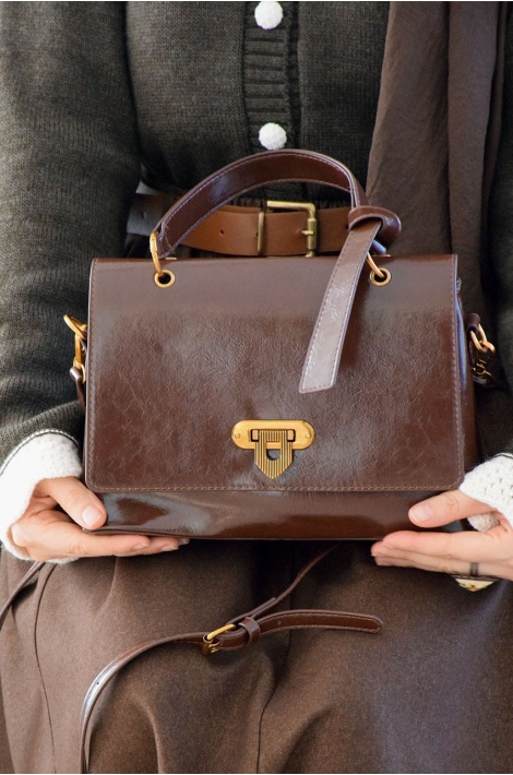 Vintage Model Kahverengi Çanta