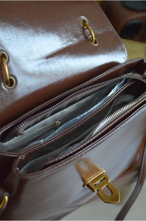 Vintage Model Kahverengi Çanta