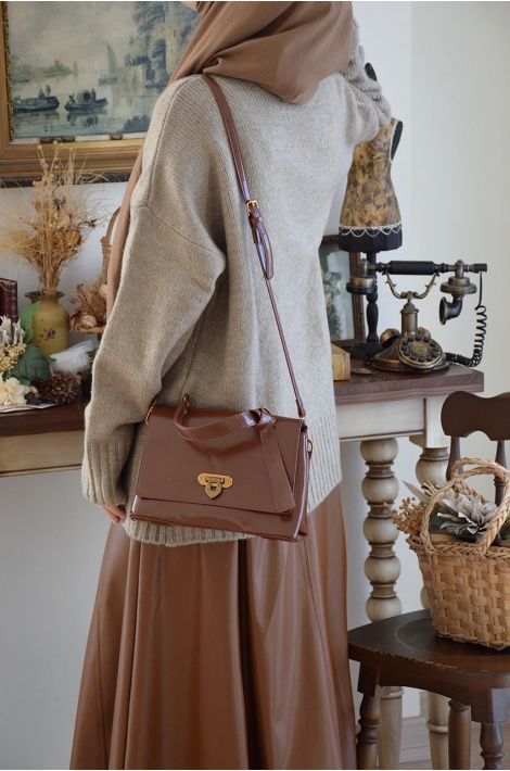 A Kesim Deri Etek Taba