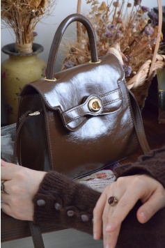 Vintage Kahverengi Çanta