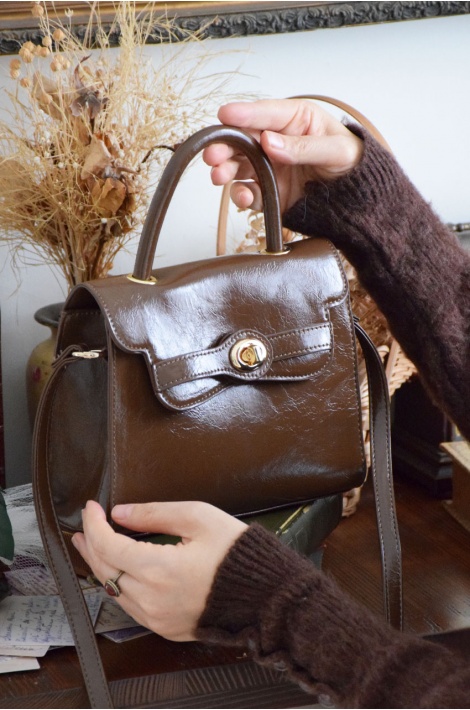 Vintage Kahverengi Çanta