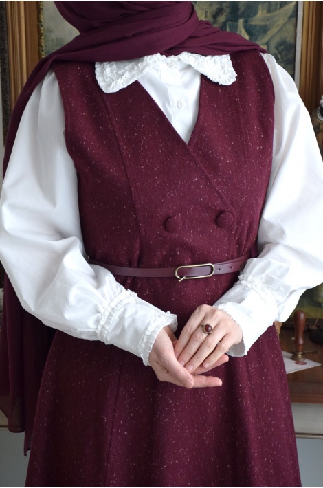 Kar Yağdı Jile Bordo