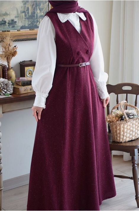 Kar Yağdı Jile Bordo