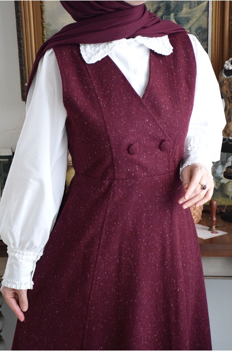 Kar Yağdı Jile Bordo