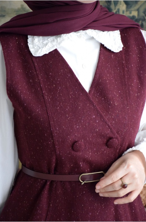 Kar Yağdı Jile Bordo