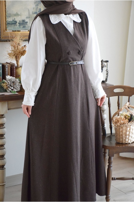 Kar Yağdı Jile Kahverengi