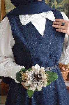 Kar Yağdı Jile Lacivert