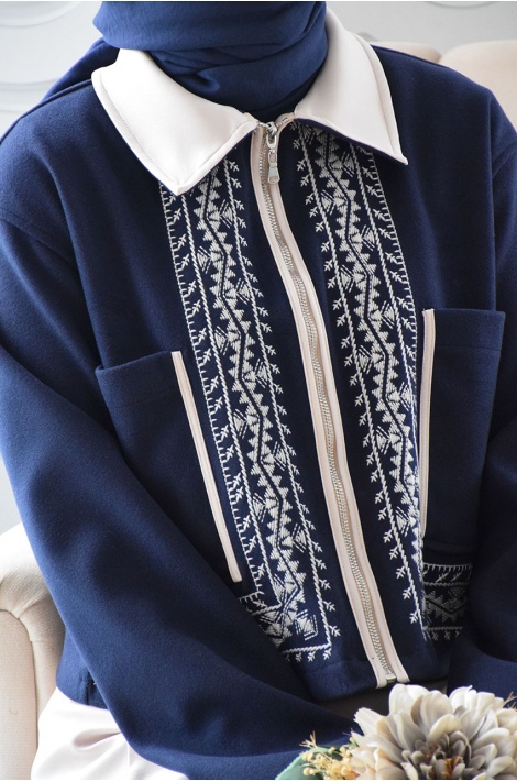 Otantik Ceket Lacivert