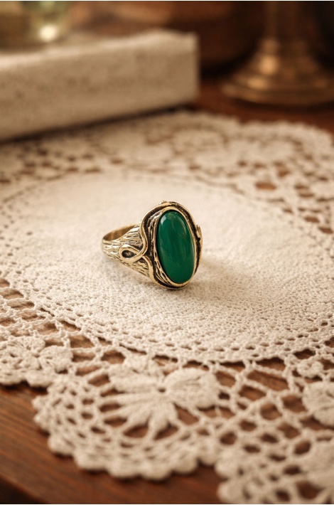 Otantik Yeşil Yüzük