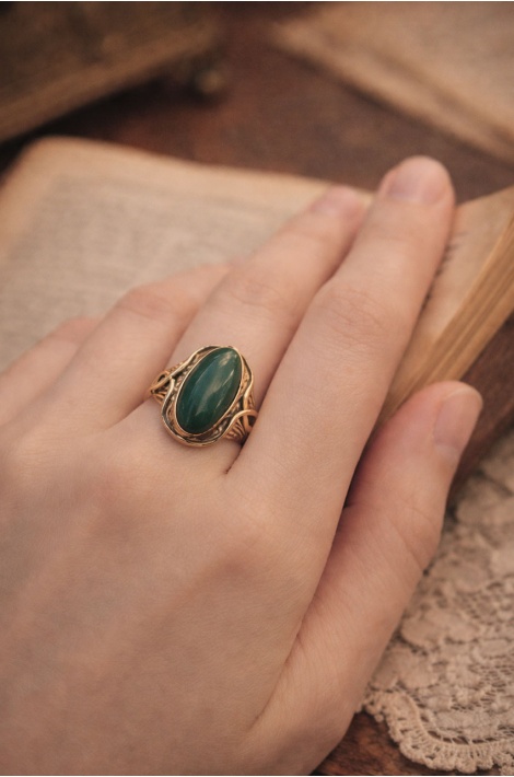 Otantik Yeşil Yüzük
