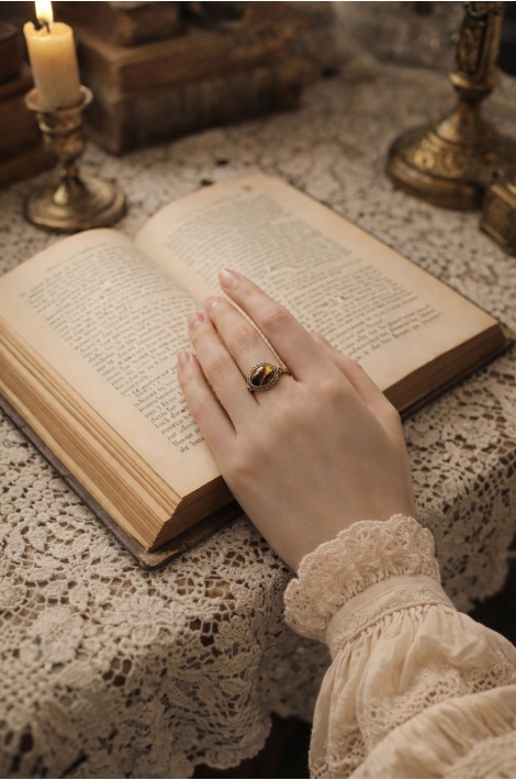 Kaplan Gözü Yüzük