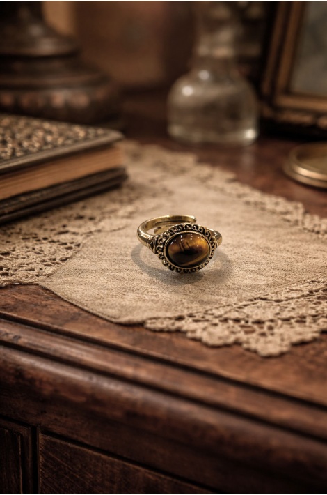 Kaplan Gözü Yüzük