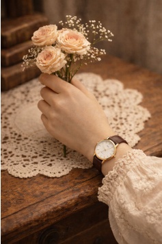 Kahverengi Kordondu Saat