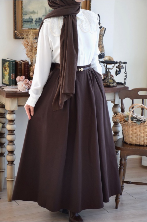 Zarif Etek Kahverengi