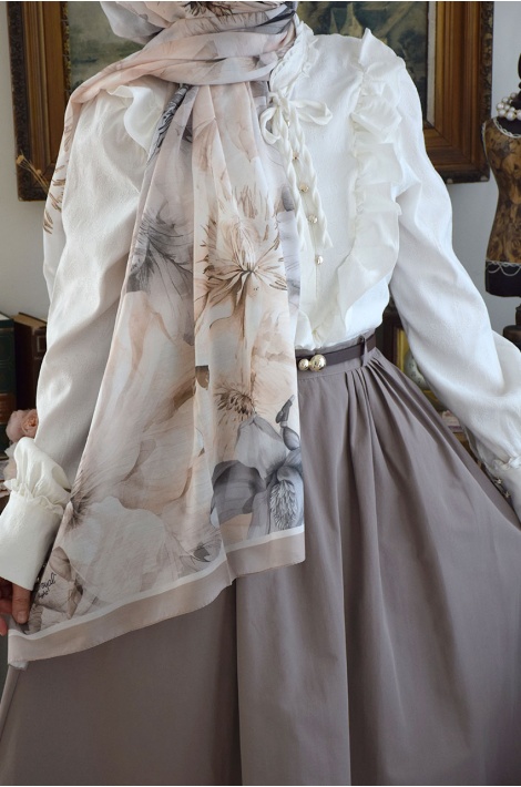 Vintage Volanlı Gömlek