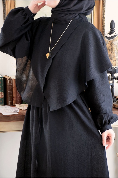 Hijab Elbise Siyah