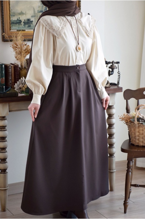 Ofis Etek Kahverengi