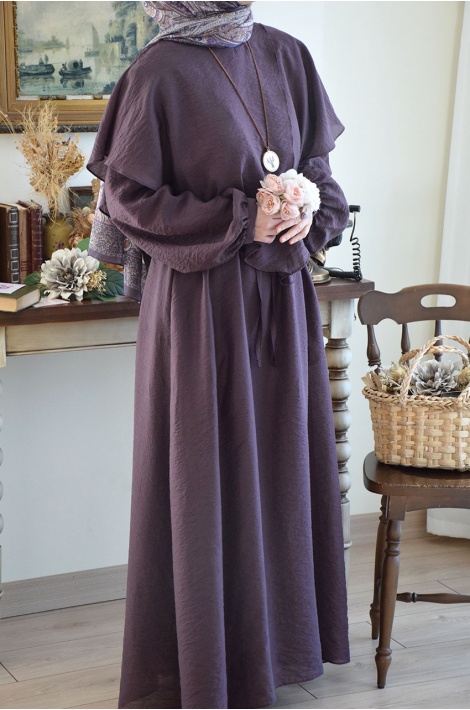 Hijab Elbise Mürdüm
