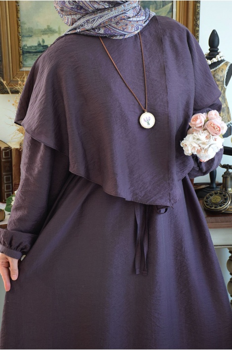 Hijab Elbise Mürdüm
