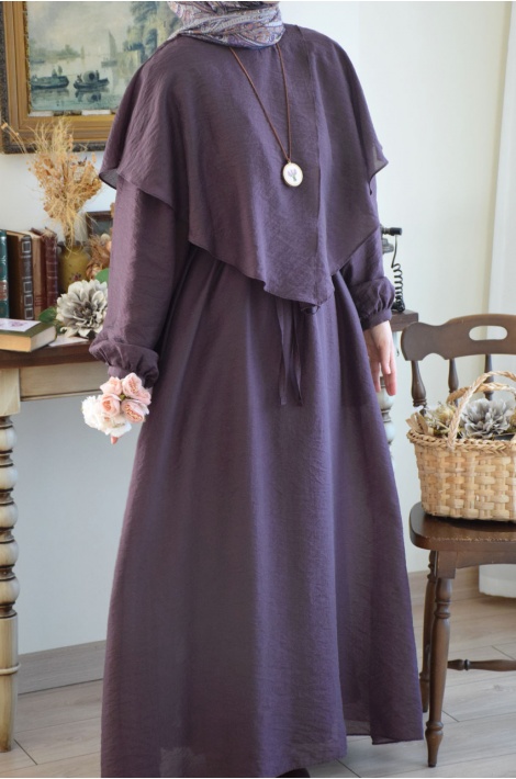 Hijab Elbise Mürdüm