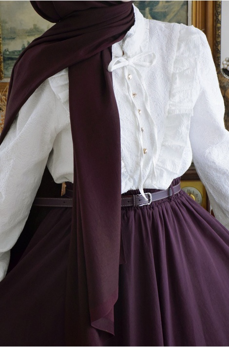 Rölyefli Elegant Gömlek