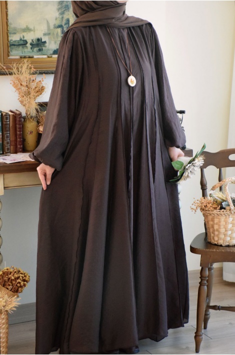 Zarif Elbise Kahverengi