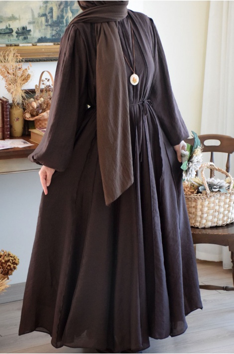 Zarif Elbise Kahverengi