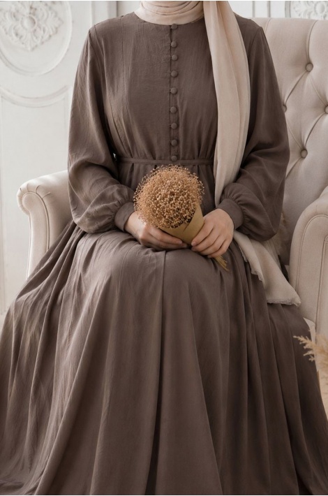 Naif Elbise Kahverengi
