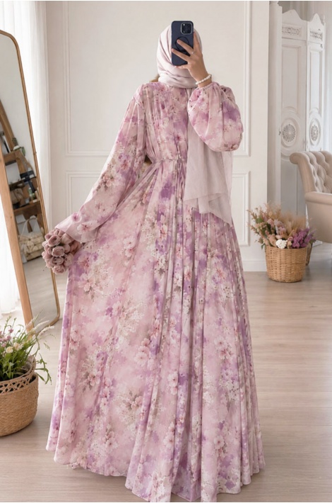 Pembe Kuğu Elbise