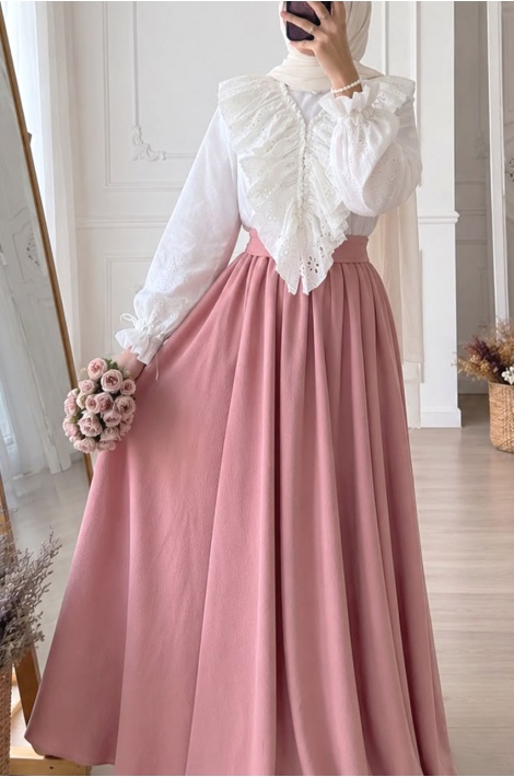 Kuğu Etek Pembe