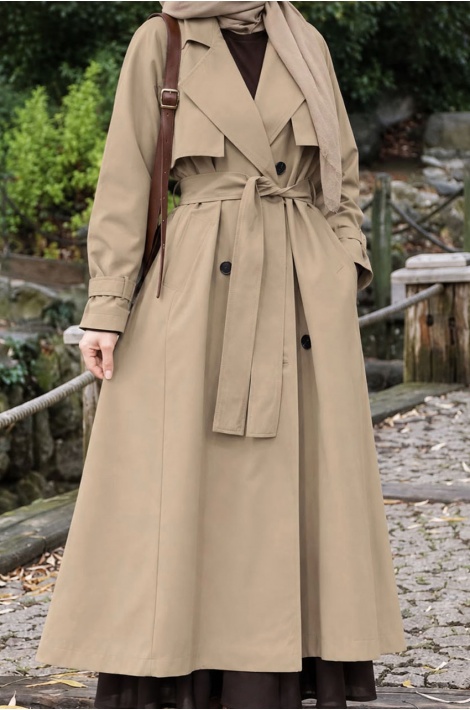 Trench Coat Bej