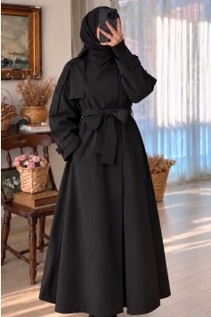 Cool Trench Coat Siyah
