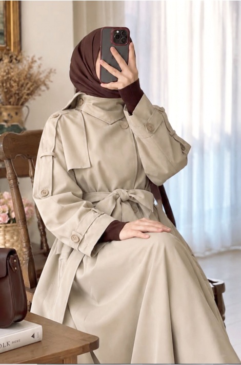 Cool Trench Coat Taş